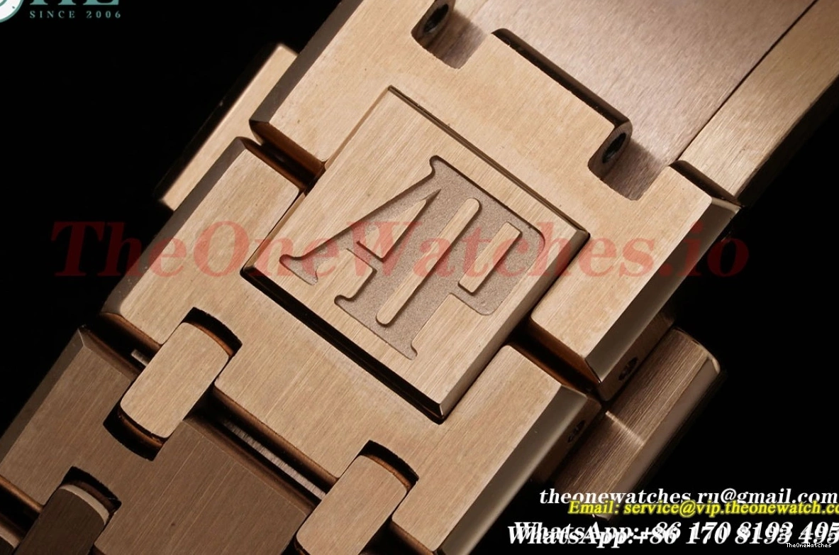 Qtz 33mm JJF Diamond White RG Swiss Ladies Oak Royal RG 0302